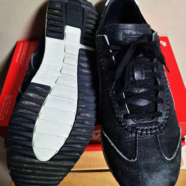 [BUNJANG] Onitsuka Tiger MHS Sneakers Black 255 / 오니츠카타이거 남녀공용 MHS 스니커즈 블랙255 s43