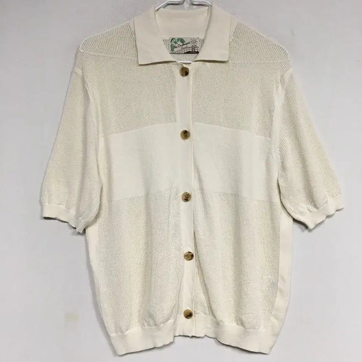 [BUNJANG] TheCashmere Short Sleeve Knit Cardigan / 더캐시미어 반팔 니트 가디건 90