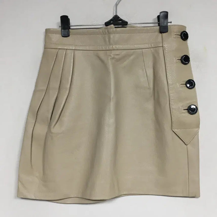 [BUNJANG] Johnny Hates Jazz Button Leather Skirt / 쟈니헤잇재즈 버튼 레더 스커트 25