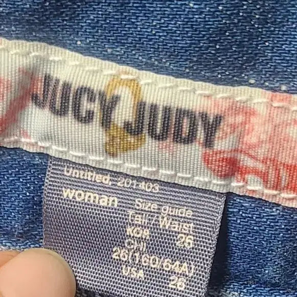[BUNJANG] Jude Judy Denim Mini Skirt / 주시쥬디진스커트