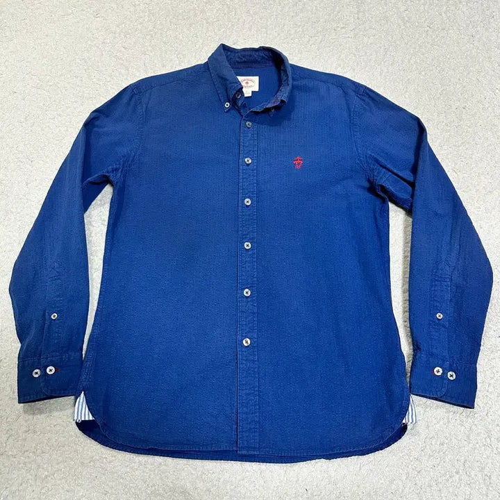 [BUNJANG] Brooks Brothers Seersucker Long Sleeve Shirt - Size S / 브룩스브라더스 시어서커 긴팔 셔츠 s