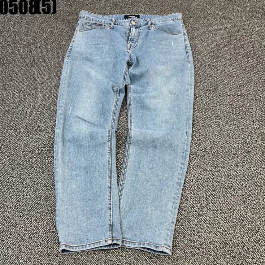 [BUNJANG] Bukalu Light Wash Denim Pants / 버카루 청바지 연청 데님 팬츠