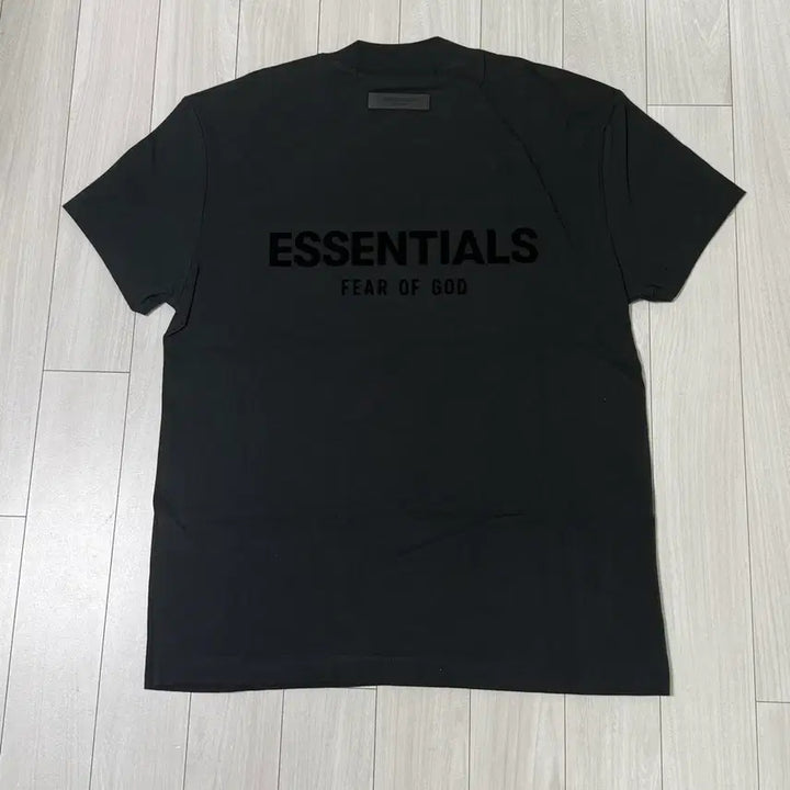 [BUNJANG] Essential Short Sleeve T-Shirt Black XXS / 에센셜 반팔 블랙 xxs