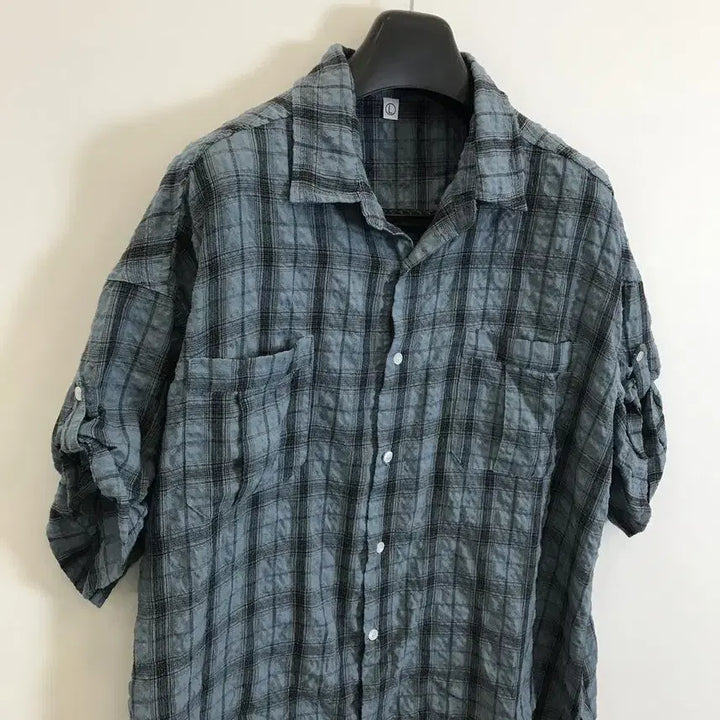 [BUNJANG] Partimento Wrinkle Oversized Short Sleeve Shirt M / 파르티멘토 링클 오버 반팔셔츠 M