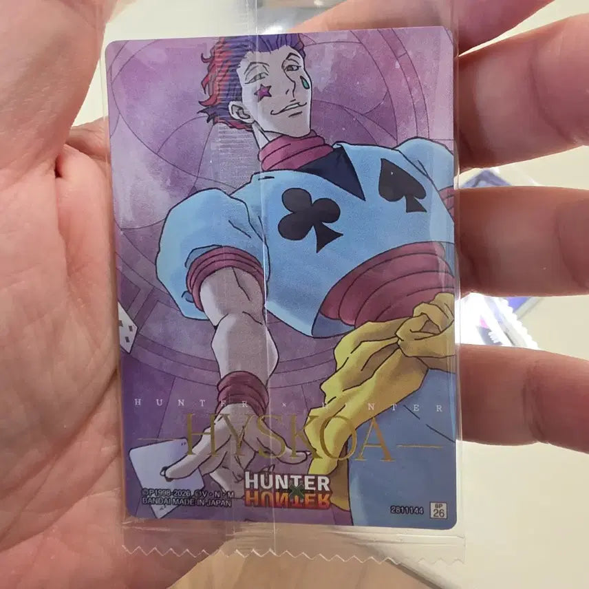 [BUNJANG] Hunter x Hunter Hisoka Itojaga Card / 헌터X헌터 이타쟈가 히소카 카드