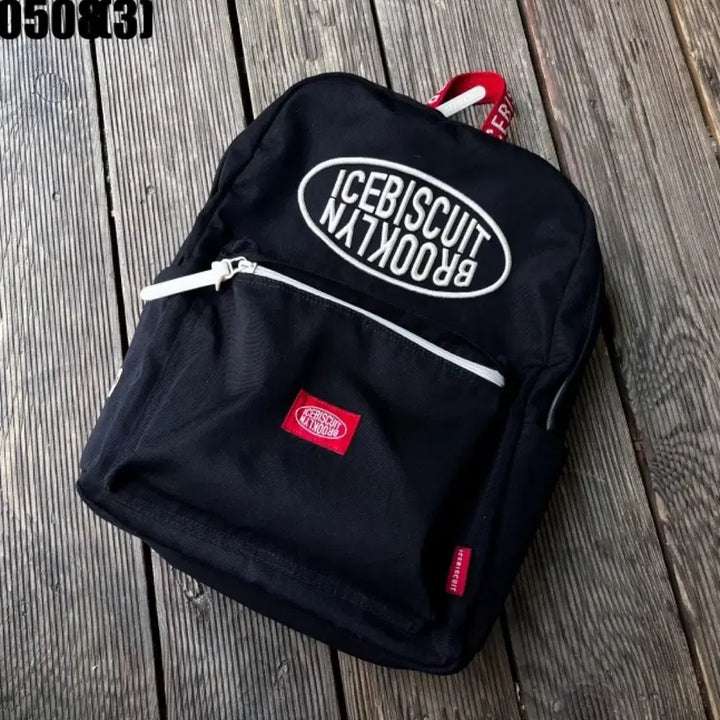 [SOLD OUT] 아이스비스킷 블랙 백팩