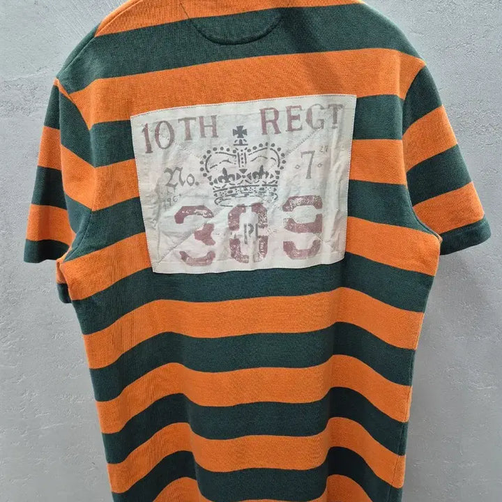 [BUNJANG] Polo Ralph Lauren Custom Fit Stripe Polo Shirt / 폴로 랄프로렌 커스텀핏 스트라이프 카라티 S/P