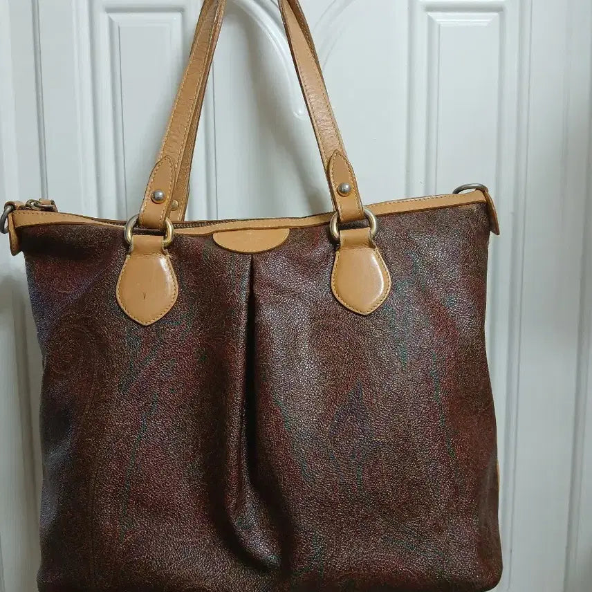 [BUNJANG] Etro Paisley Shoulder Tote Bag / 에트로 페이즐리 숄더백 토트백