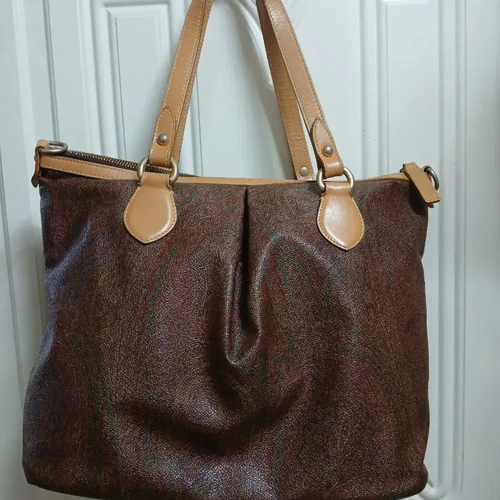 [BUNJANG] Etro Paisley Shoulder Tote Bag / 에트로 페이즐리 숄더백 토트백