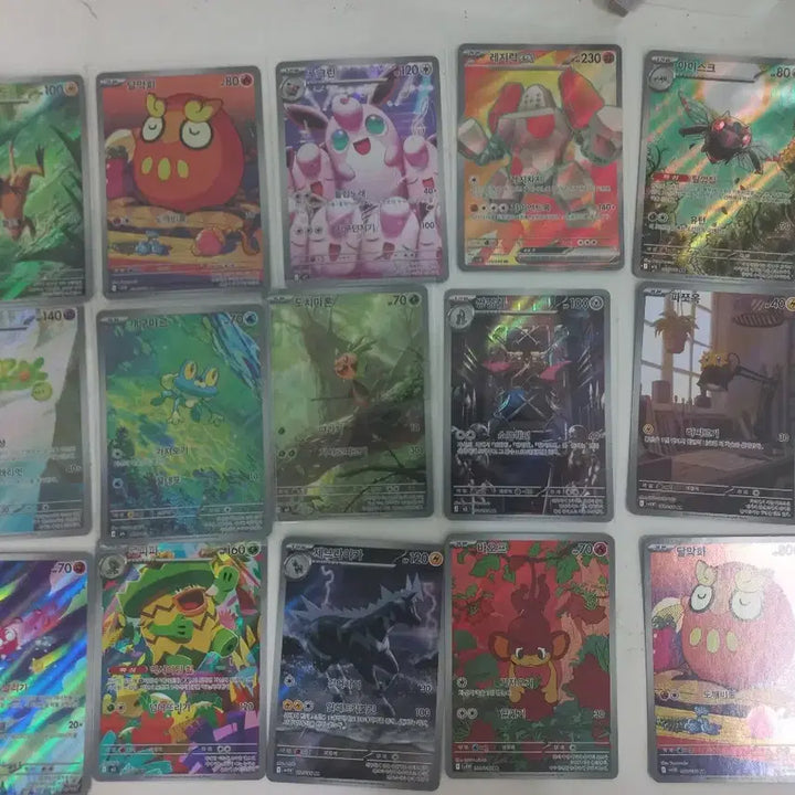 [BUNJANG] Pokemon Card Bundle Set (AR 30, SR 12) / (급처)포켓몬카드 일괄