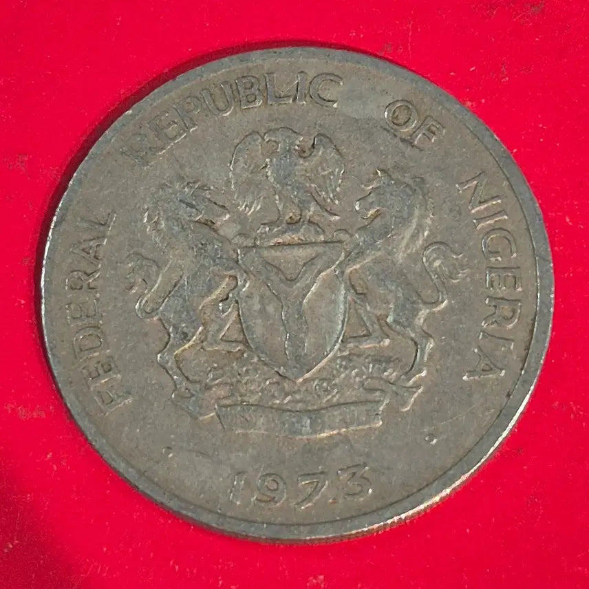 [BUNJANG] 1973 Nigeria 10 Kobo Coin / 1973 나이지리아 10 코보 동전 M2419