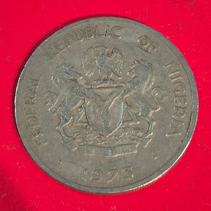 [BUNJANG] 1973 Nigeria 10 Kobo Coin / 1973 나이지리아 10 코보 동전 M2419