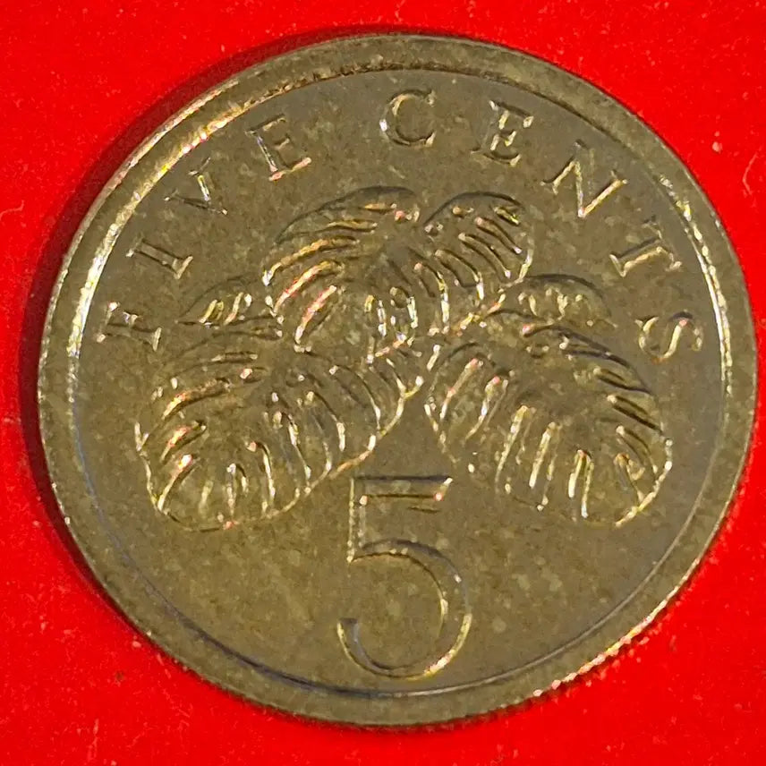 [BUNJANG] 1986 Singapore 5 Cents Coin / 1986 싱가포르 5센트 동전 M2420