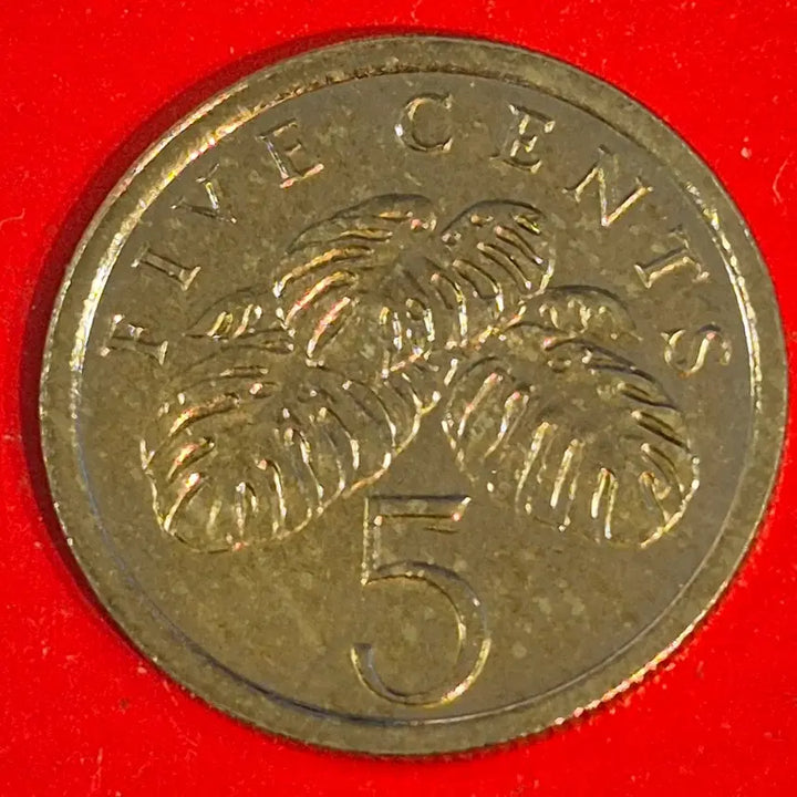 [BUNJANG] 1986 Singapore 5 Cents Coin / 1986 싱가포르 5센트 동전 M2420