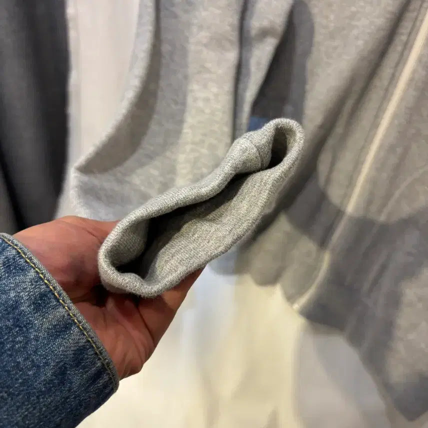 [BUNJANG] Comme des Garçons 5 Heart Zip-Up Hoodie Gray XL / 꼼데가르송 5 하트 집업 그레이