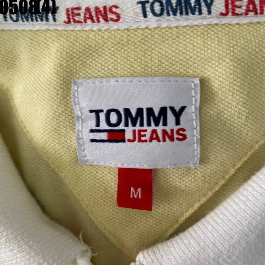 [BUNJANG] Tommy Hilfiger Yellow Short Sleeve Polo Dress M / 타미힐피거 옐로우 반팔 카라 원피스 m