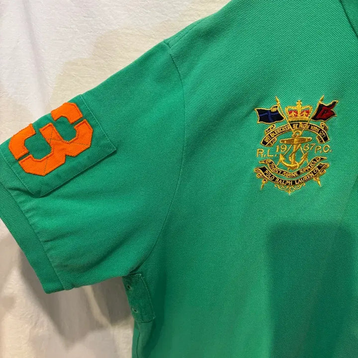 [BUNJANG] Polo Ralph Lauren Pony Rugby Shirt XL / 폴로 랄프로렌 포니 빅로고 럭비카라티