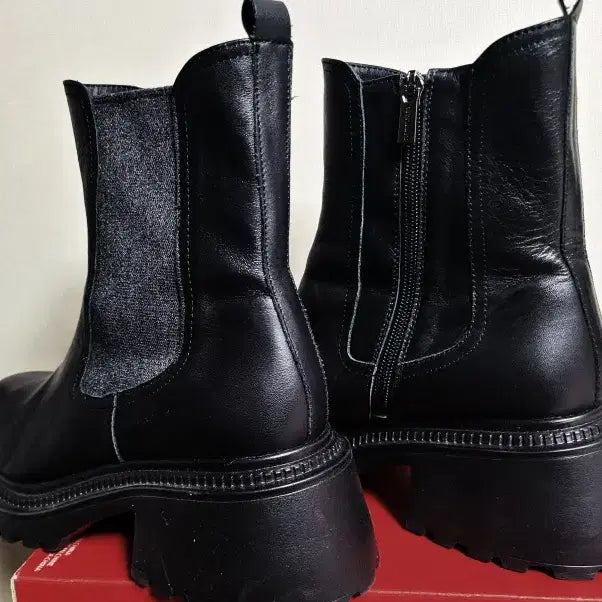 [BUNJANG] Bruno Magli Platform Side-Zip Chelsea Boots / 브루노말리 플랫폼 사이드지퍼 첼시부츠 250  s43