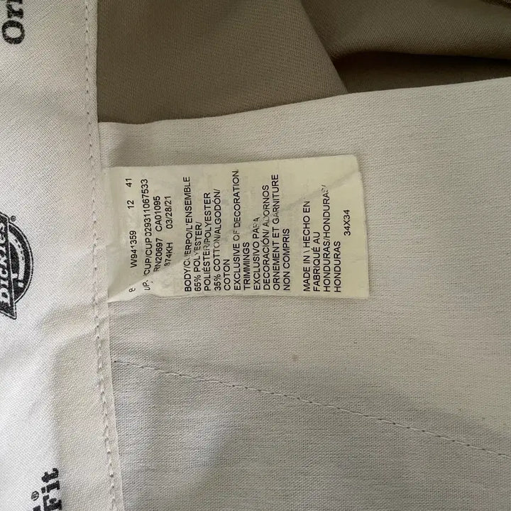 [BUNJANG] Dickies 874 Original Fit Cotton Pants / 디키즈 874 오리지널 핏 코튼 팬츠