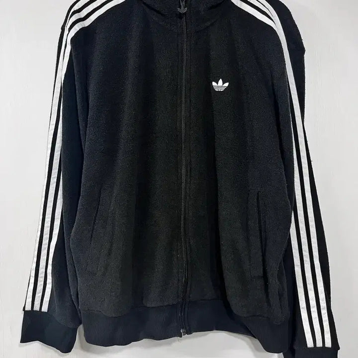 [BUNJANG] Adidas Fleece Zip-Up Jacket - Size M / 아디다스 부클 집업 M