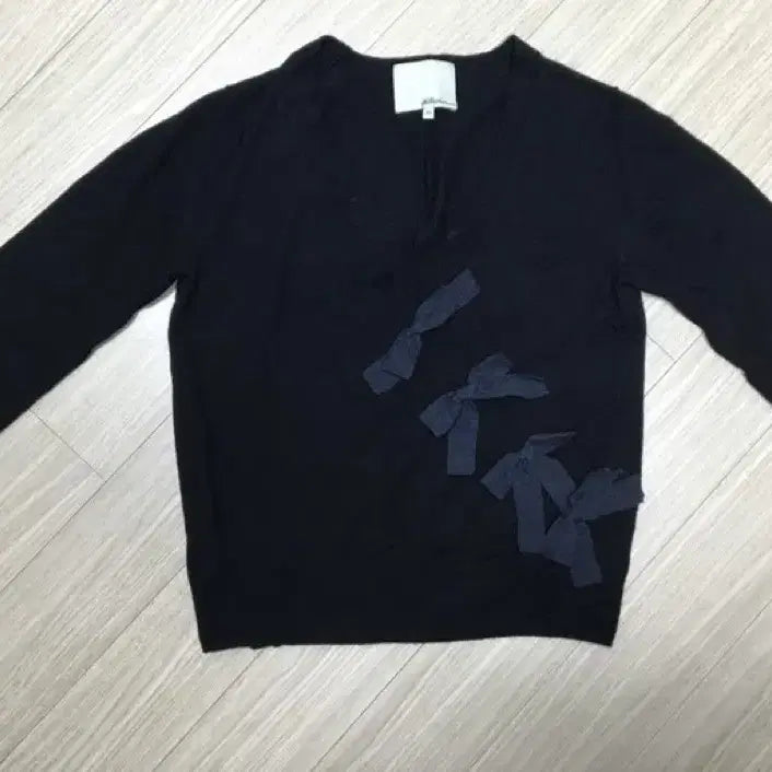 [BUNJANG] 3.1 Phillip Lim Bowtie Cashmere Wrap Cardigan XS / 필립림 3.1 Phillip Lim 보우타이 캐시미어 랩 가디건 XS