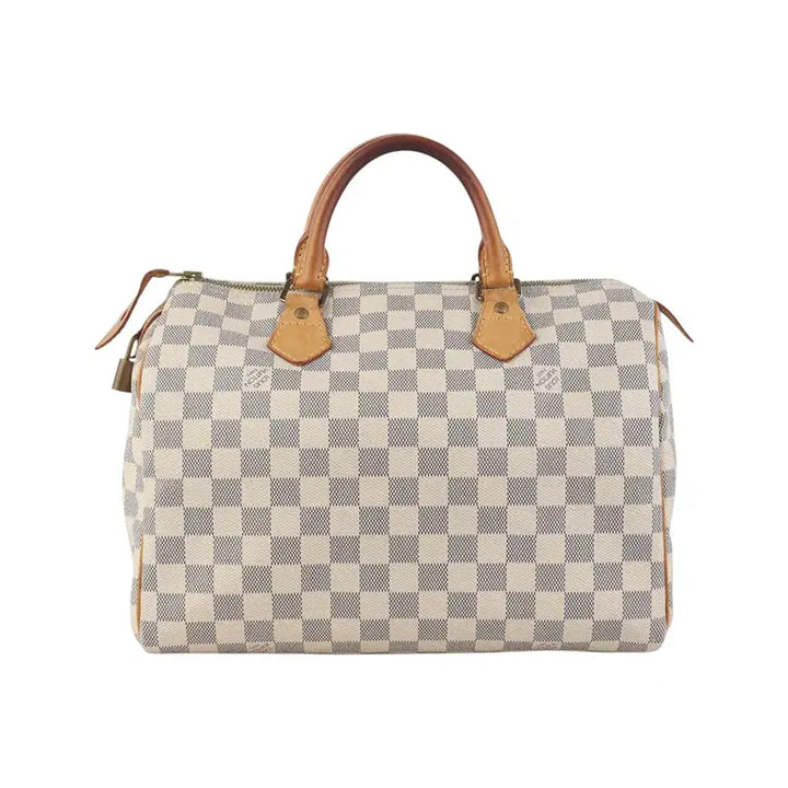 [BUNJANG] Louis Vuitton Damier Azur Speedy 30 Boston Bag / 루이비통 N41533 다미에 아주르 스피디 30 보스턴백37116