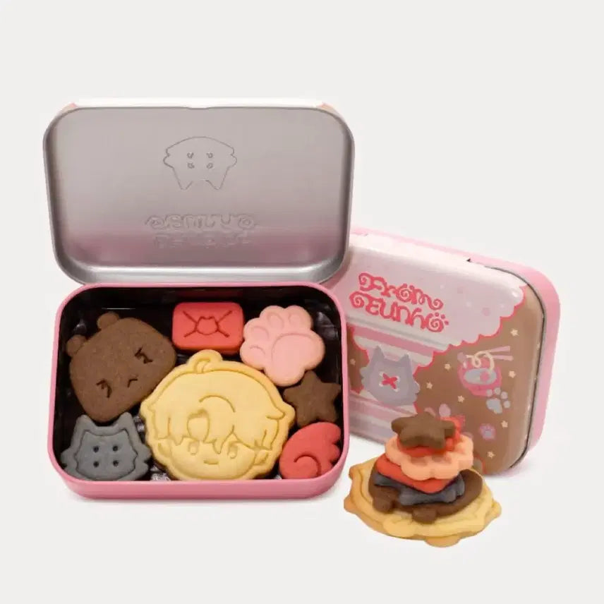 [BUNJANG] PLAVE Eunho Birthday Cookie Tin Case / 플레이브 은호 생일 쿠키 틴케이스