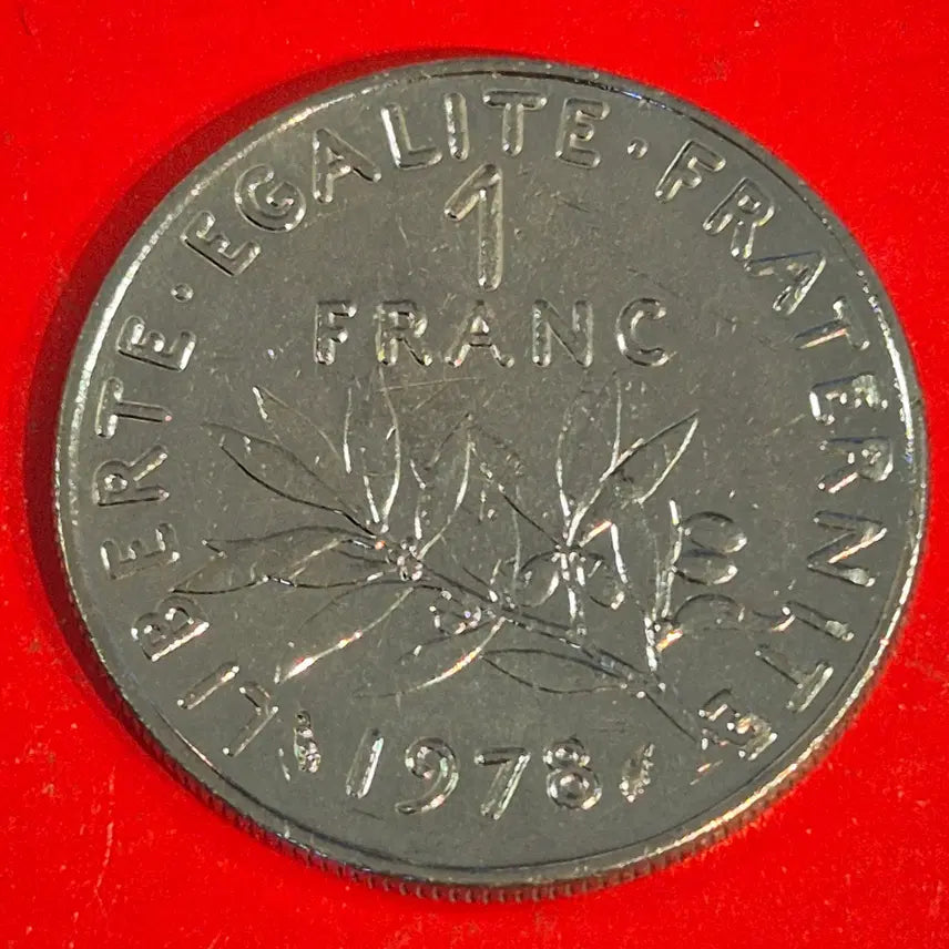 [BUNJANG] 1978 France 1 Franc Coin / 1978 프랑스 1프랑 동전 M2425