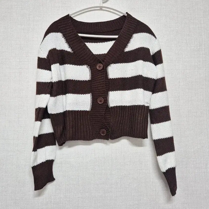 [BUNJANG] Stripe Knit Cardigan / 스트라이프 니트 가디건
