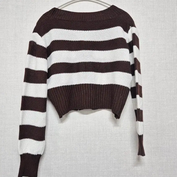 [BUNJANG] Stripe Knit Cardigan / 스트라이프 니트 가디건