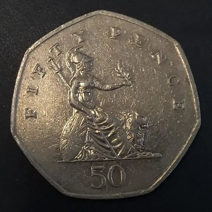 [BUNJANG] 1997 United Kingdom 50 Pence Coin / 1997년 영국 50펜스 동전 w905