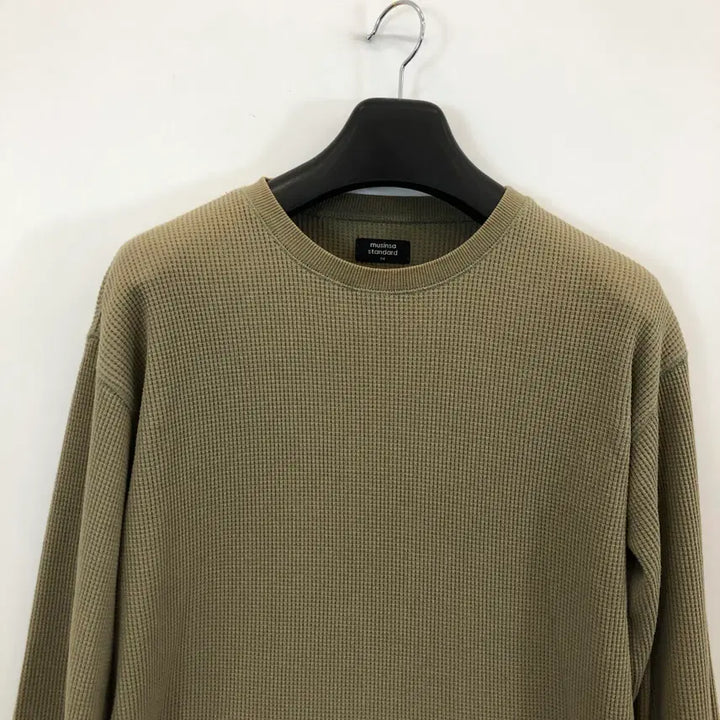 [BUNJANG] Musinsa Standard Garment Waffle Sleeve T-Shirt M / 무신사스탠다드 가먼트 와플슬리브 M