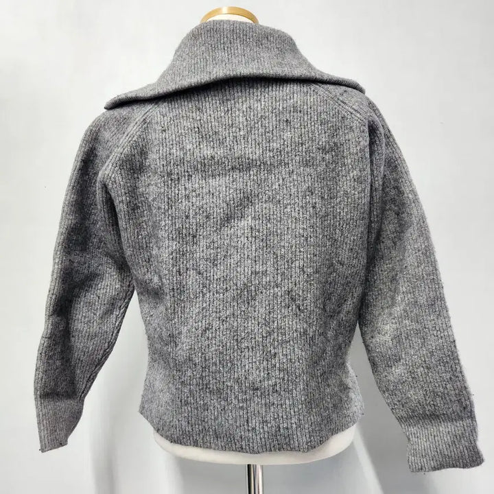 [BUNJANG] Maison Kitsuné Bold Fox Head Half-Zip Knit M / [정품] 메종키츠네 볼드 폭스 헤드 하프집업 니트 M