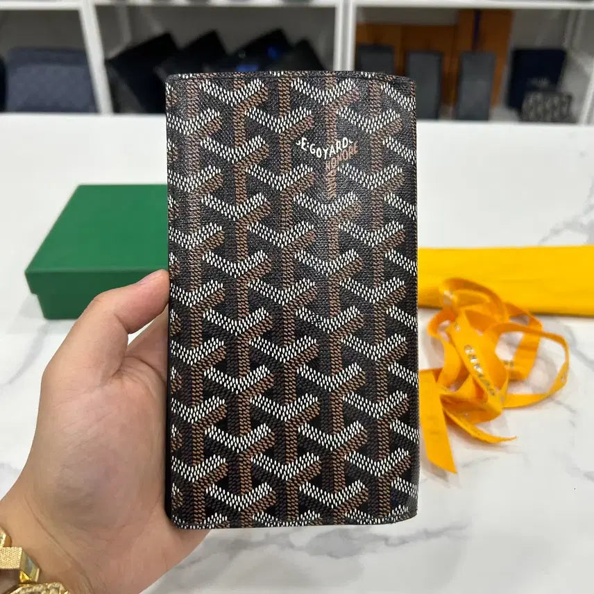 [BUNJANG] Goyard Saint Roch Card Holder Black / [정품]고야드 생로슈 카드지갑 블랙