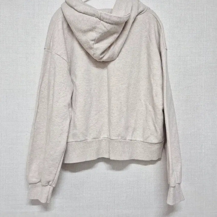 [BUNJANG] Ivory Comforted Cropped Hoodie / 아이보리 Comforted 후드티