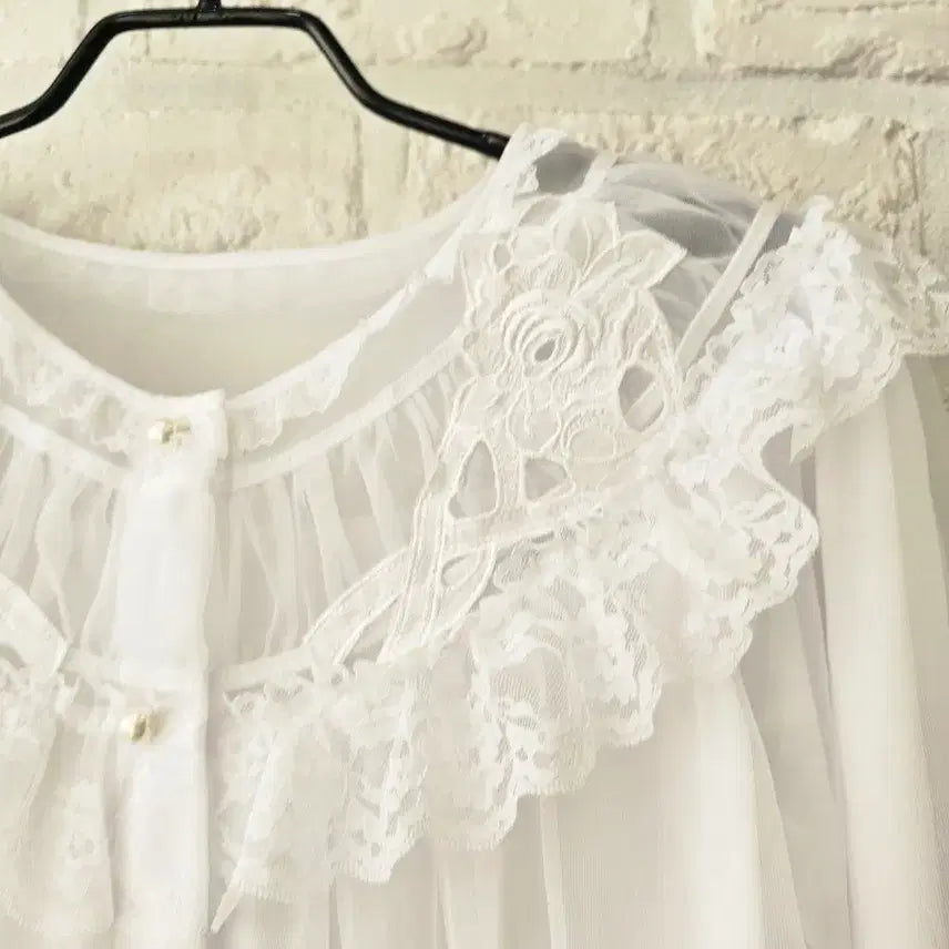 [BUNJANG] La pomme Vintage Japanese Nightgown / La pomme 일본 빈티지 원피스 잠옷