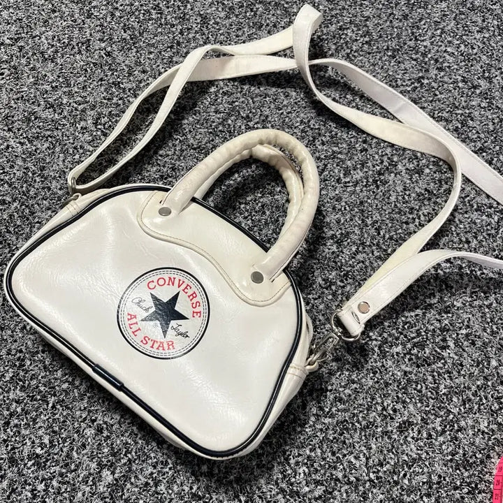 [BUNJANG] Converse Old Skool All Star Mini Tote Bag Crossbody Bag / 컨버스 올드스쿨 올스타 화이트 미니 토트백 크로스백