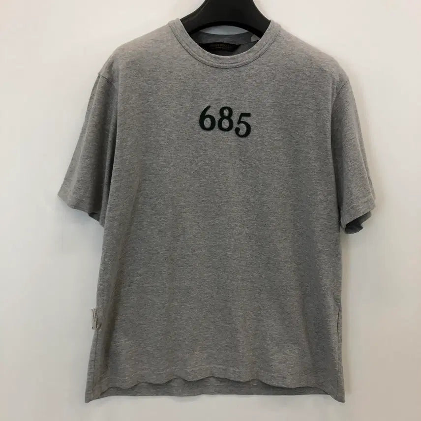 [BUNJANG] Uniform Bridge Grey Cotton Short Sleeve T-Shirt L / 유니폼브릿지 그레이 반팔 L