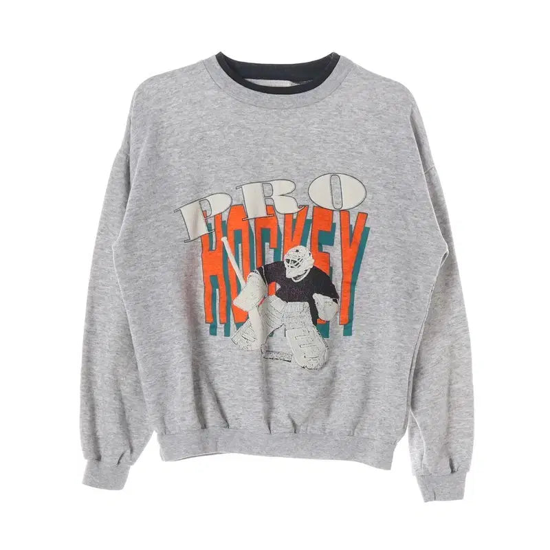 [BUNJANG] Canada Cotton Poly Graphic Sweatshirt (Men&