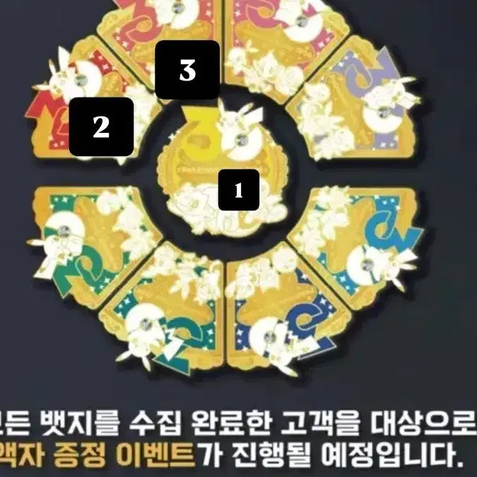 [BUNJANG] Pokemon 30th Anniversary Badge Set (March, April, May) / 한국한정 포켓몬 30주년 기념 뱃지 3월4월5월 일괄