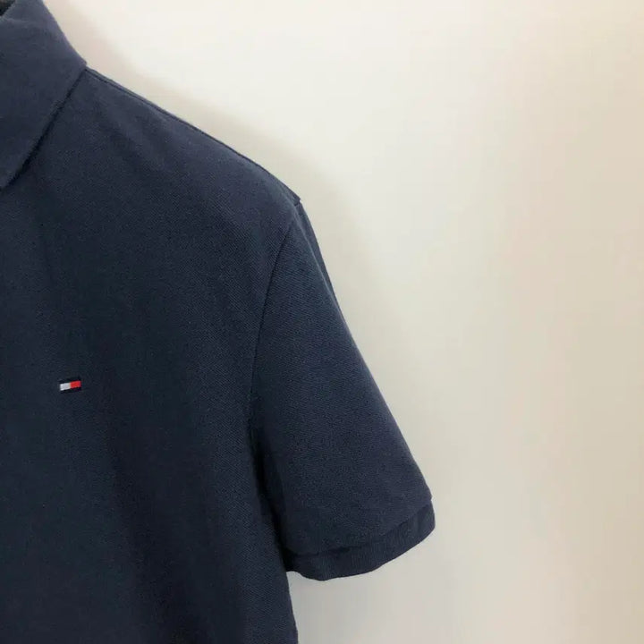 [BUNJANG] Tommy Hilfiger Custom Fit Pique Polo Shirt Size S / 타미힐피거 커스텀핏 피케 카라티 S