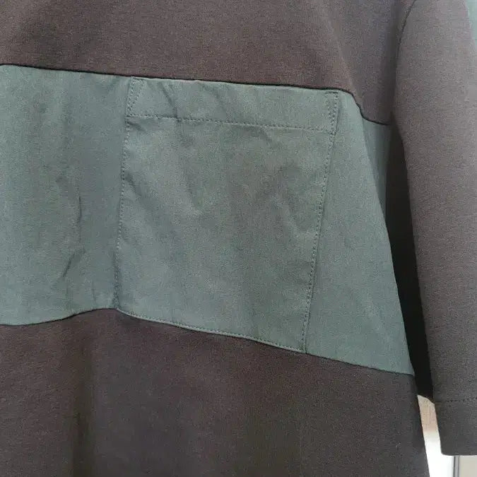 [BUNJANG] System Colorblock Pocket T-Shirt Size 100 / 시스템 배색 포켓 반팔티 100