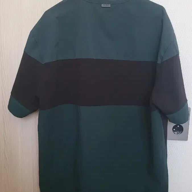 [BUNJANG] System Colorblock Pocket T-Shirt Size 100 / 시스템 배색 포켓 반팔티 100