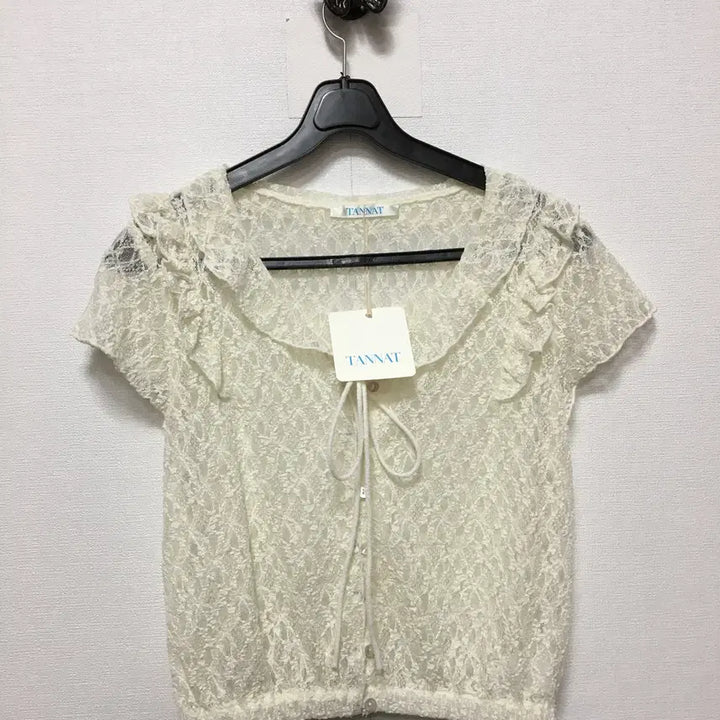 [BUNJANG] TANNAT Short Sleeve Blouse (Size F) / (새상품) TANNAT타낫 블라우스 반팔
