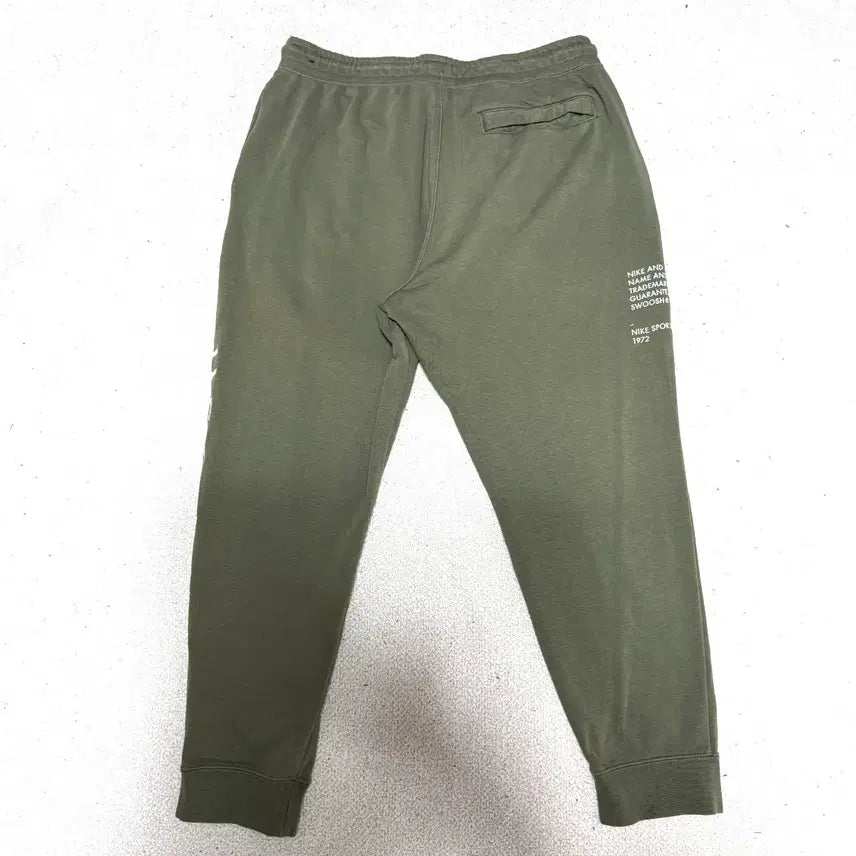 [SOLD OUT] [XXL,110]나이키 더블스우시 조거팬츠 바지 카키
