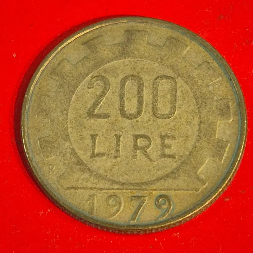 [BUNJANG] 1979 Italy 200 Lire Coin / 1979 이탈리아 200리라 동전 M2428