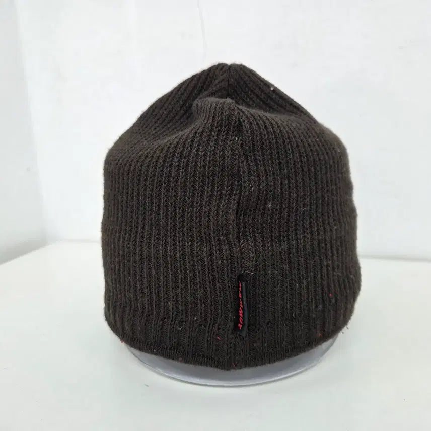 [BUNJANG] Mammut Swiss Mammoth Logo Knit Beanie Brown / 마무트 스위스 매머드 로고 니트 비니