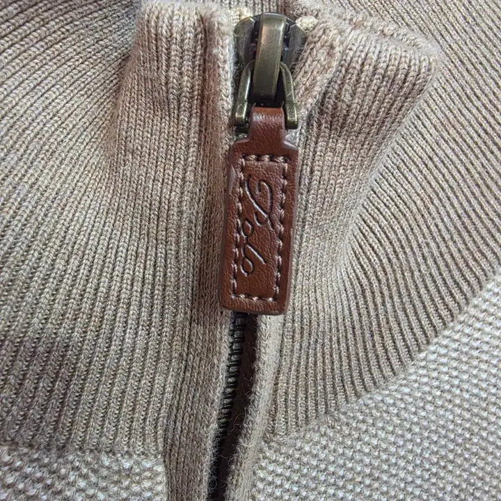 [BUNJANG] Polo Ralph Lauren Half-Zip Knit Sweater Beige / 폴로 하프집업 니트 베이지.   명/4