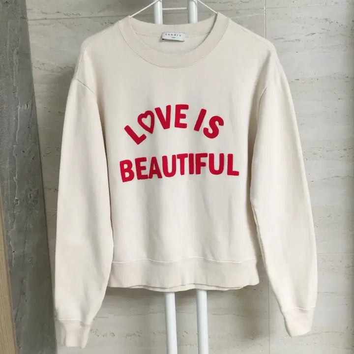 [BUNJANG] Sandro Lettering Sweatshirt / SANDRO 산드로 레터링 맨투맨 1
