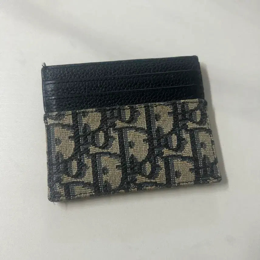[SOLD OUT] 디올 오블리크 카드지갑 블랙